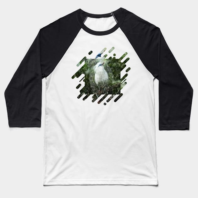 LEUCOPSAR ROTHSCHILDI Baseball T-Shirt by MufaArtsDesigns